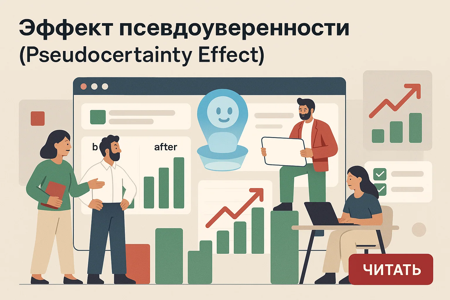 Эффект псевдоуверенности: как он влияет на бизнес