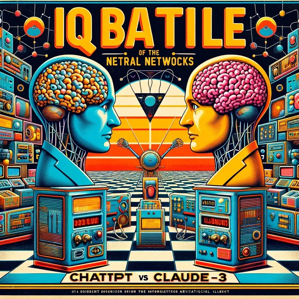 Сравнение IQ ChatGPT и Claude-3: Кто победит в битве нейросетей?