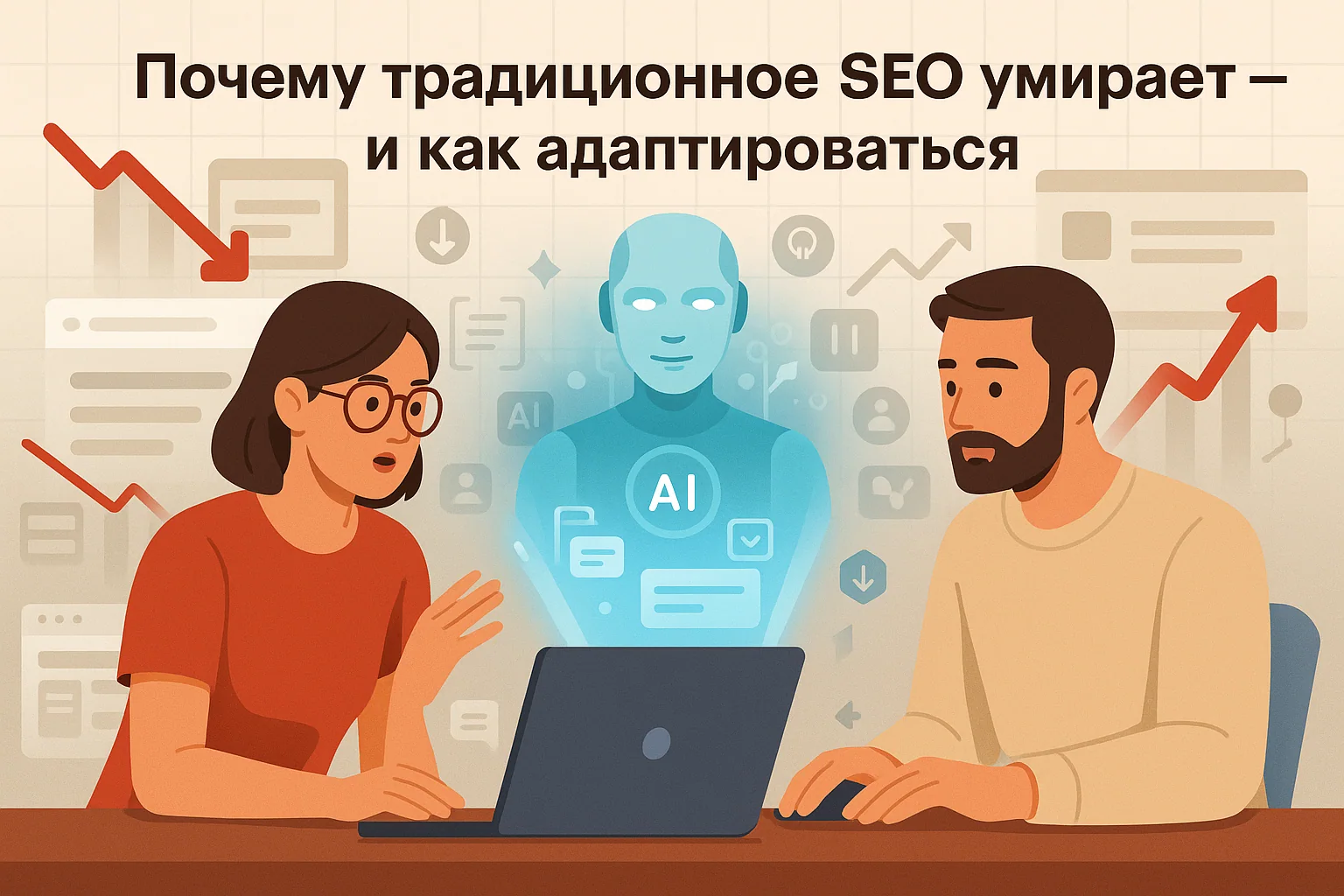 Почему SEO умирает и как бизнесу выиграть в AI-поиске