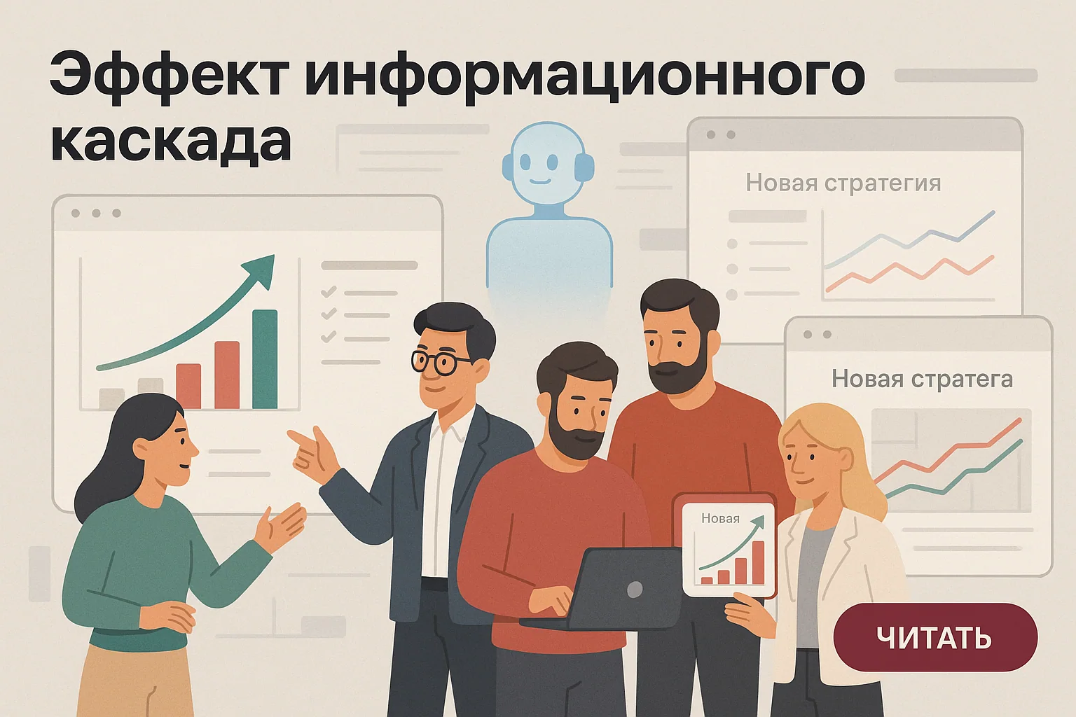 Эффект информационного каскада: влияние на бизнес