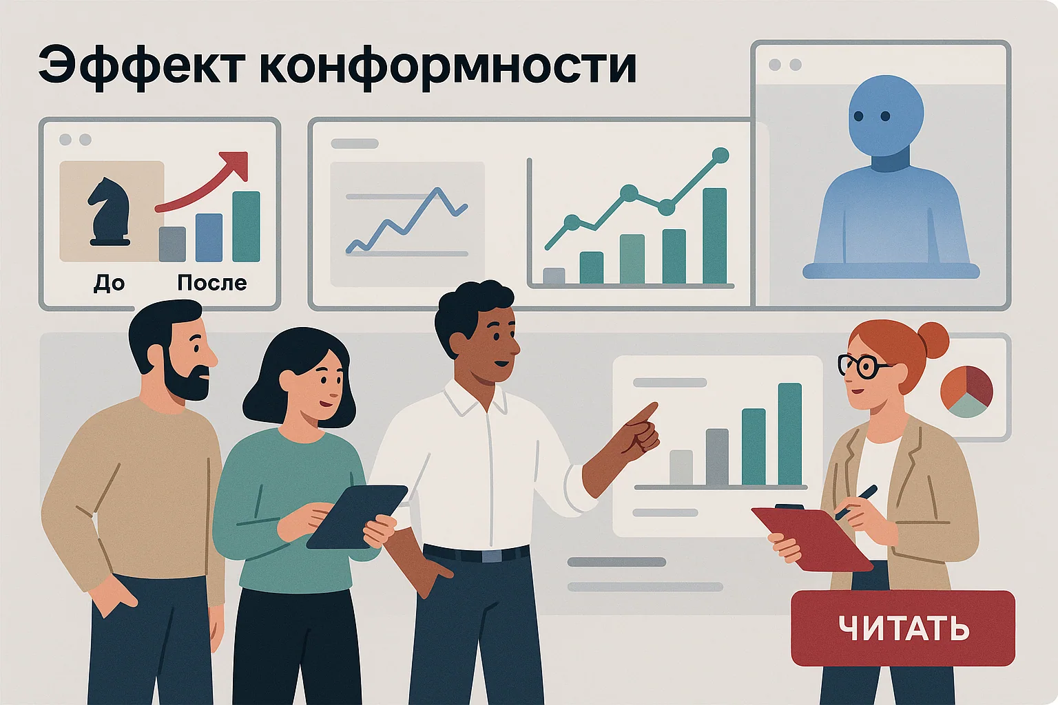 Эффект конформности: как он влияет на бизнес