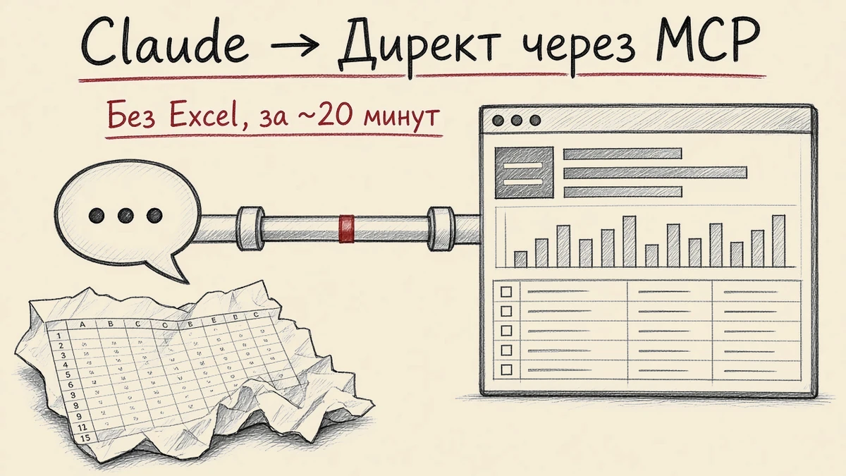 Как подключить Claude к Яндекс Директу через MCP