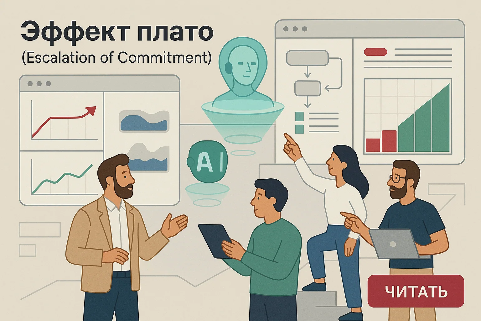 Эффект плато: как избежать эскалации обязательств