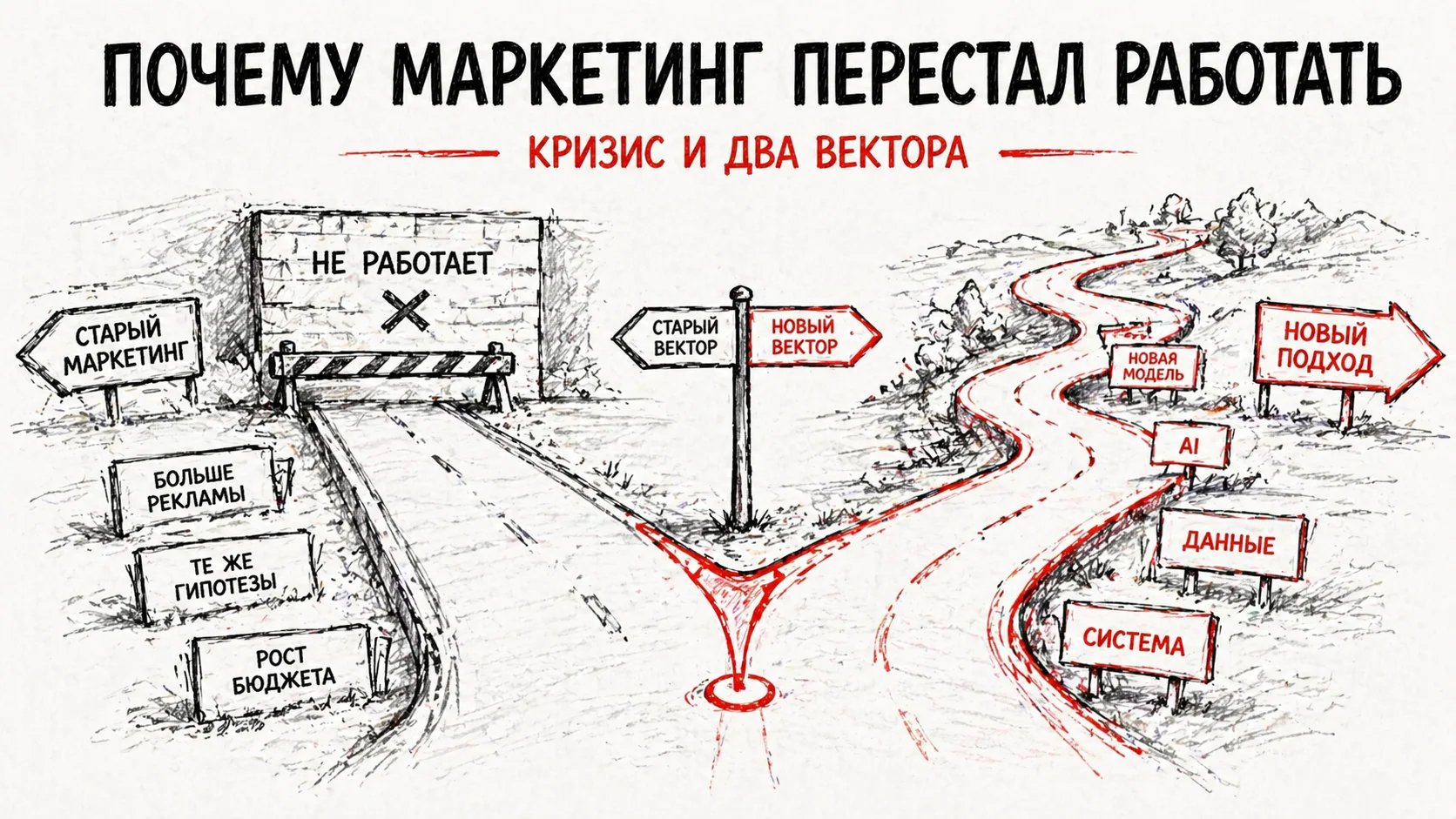 Почему маркетинг не работает — два вектора выхода | Черемисина