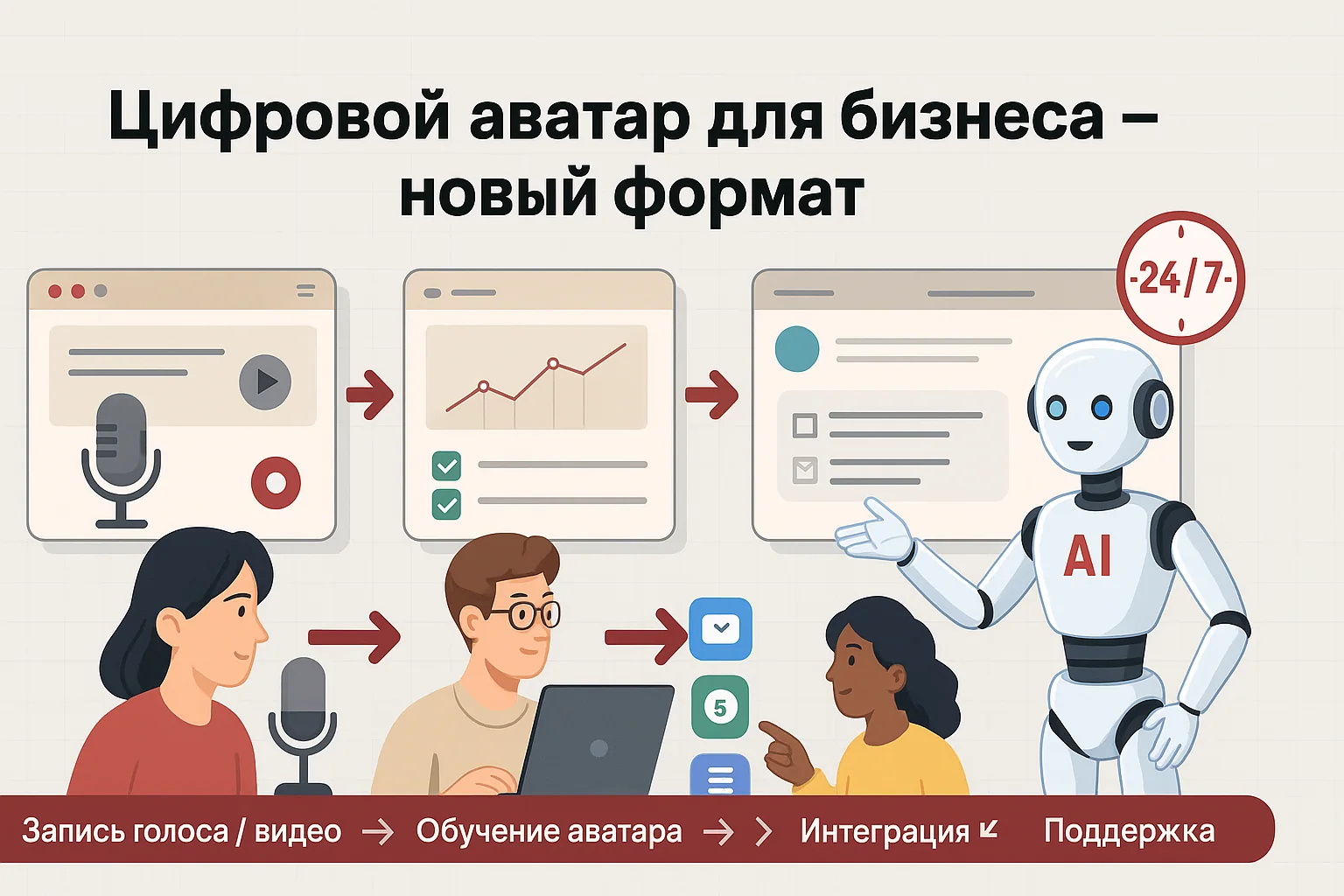 Цифровой аватар для бизнеса: новый формат клиентского сервиса