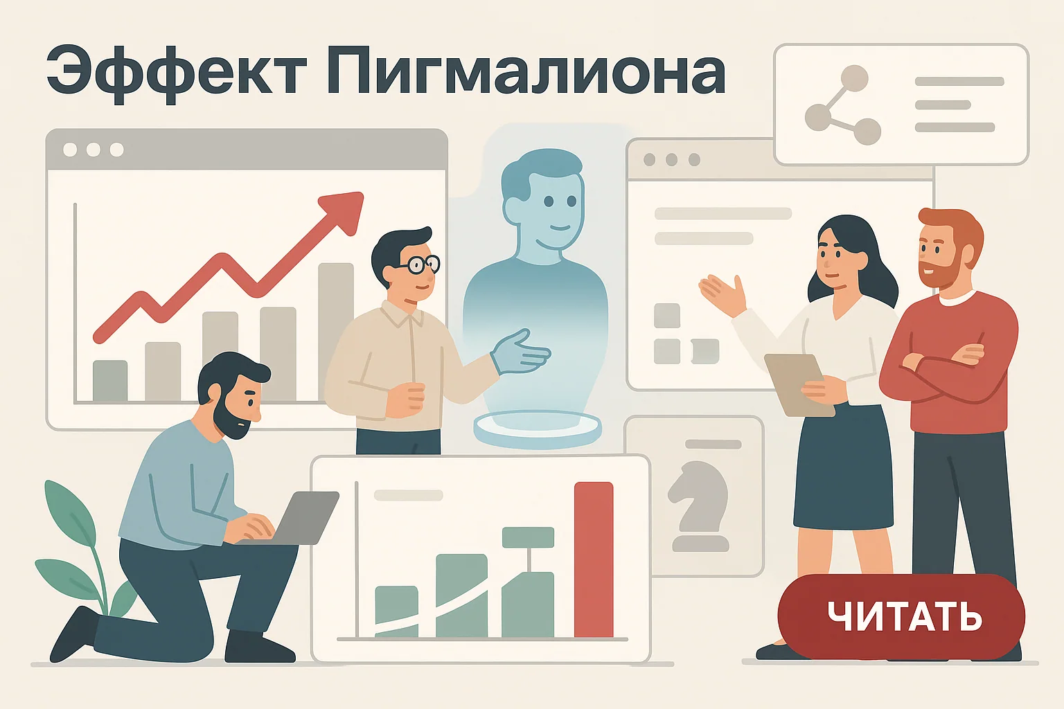 Эффект Пигмалиона: влияние ожиданий на результаты