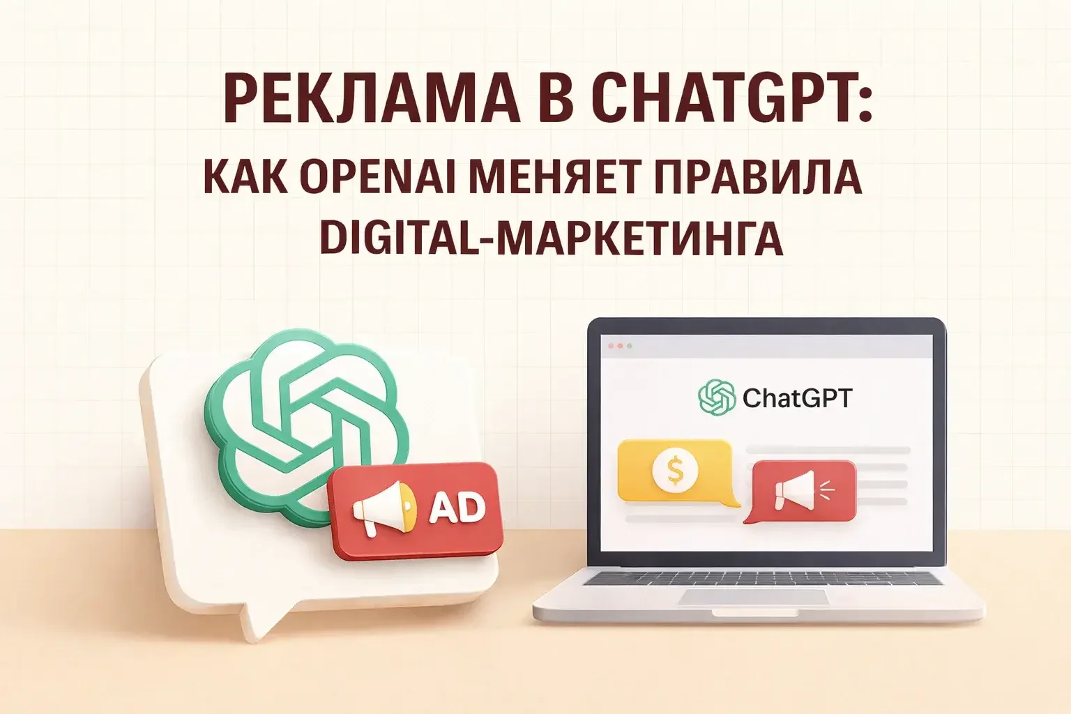 Реклама в ChatGPT: как OpenAI меняет правила маркетинга