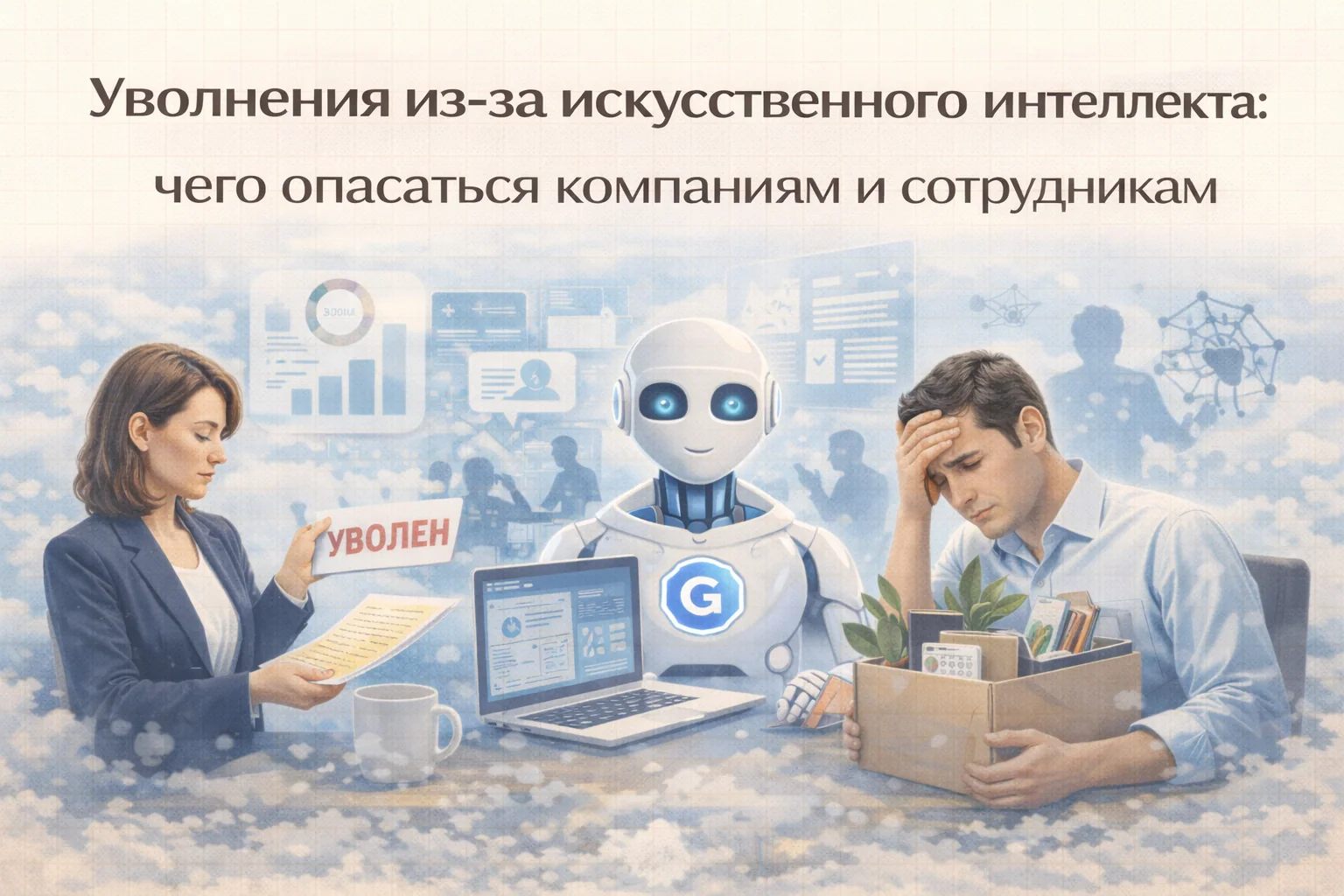 Увольнения из-за ИИ: реальная оптимизация или AI-washing