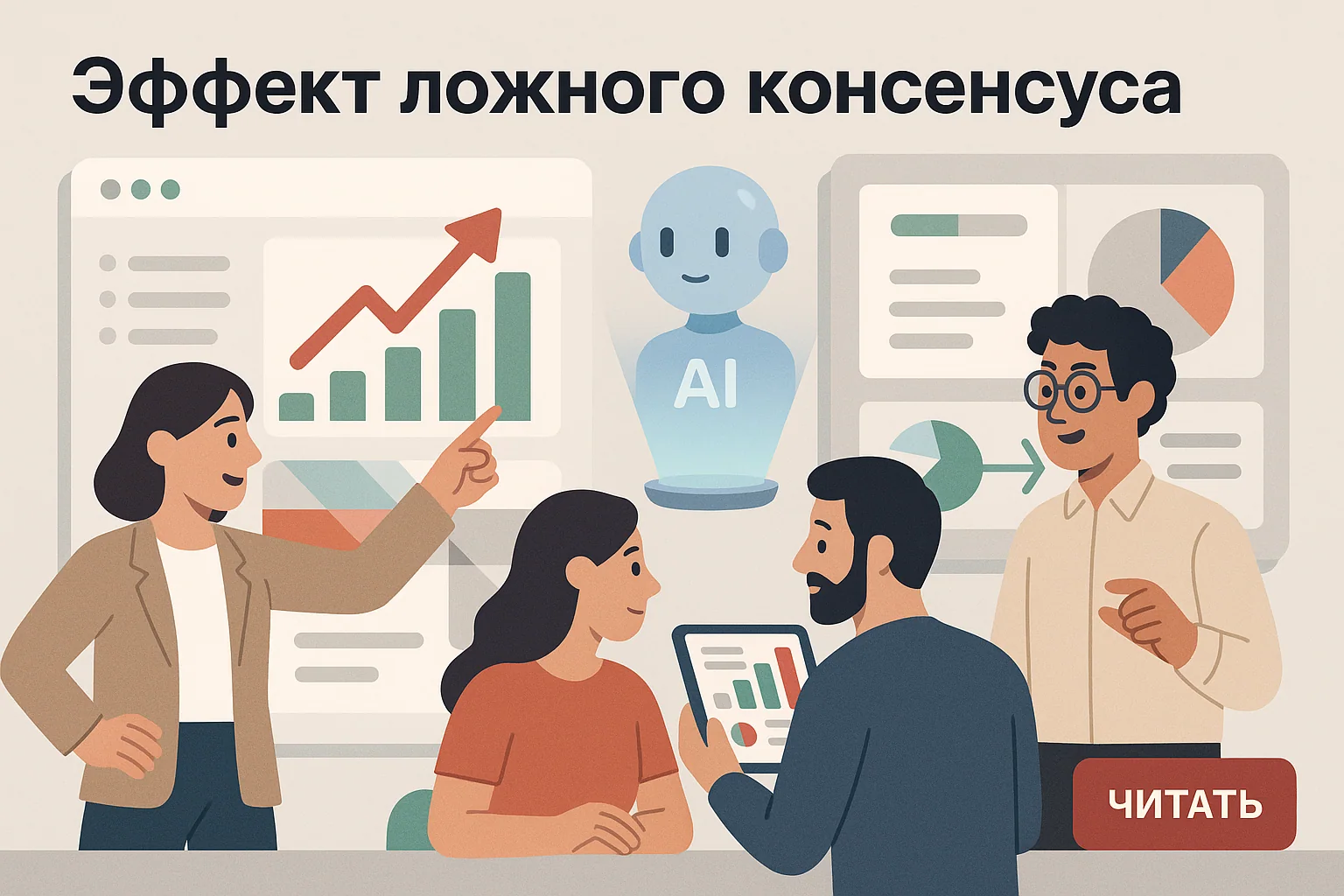 Эффект ложного консенсуса: что это и как избежать ошибок в маркетинге
