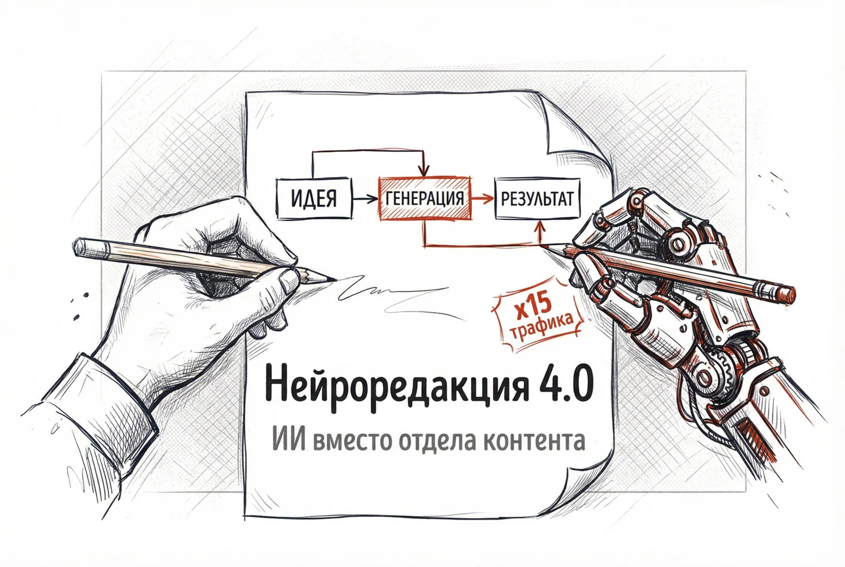 Автономная нейроредакция: нейросеть маркетинг вместо отдела контента