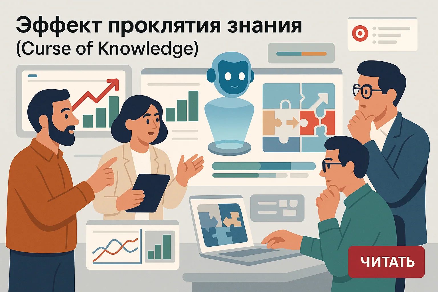 Эффект проклятия знания в маркетинге: объяснение и примеры