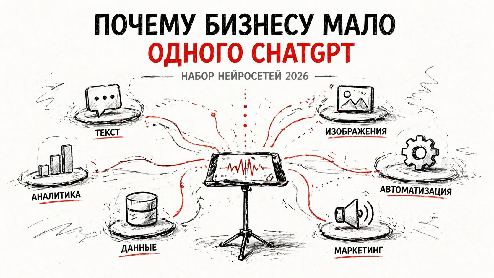 Почему бизнесу мало одного ChatGPT: нейросети для бизнеса в 2026 году | Черемисина