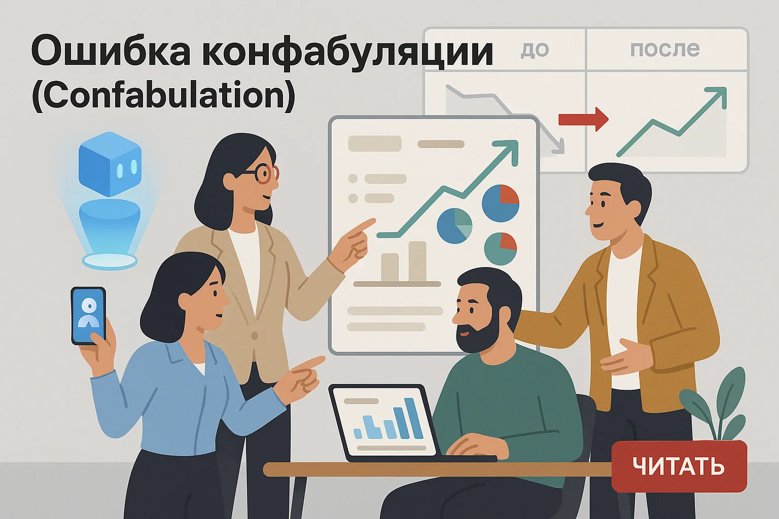 Ошибка конфабуляции: как избежать ложных выводов в бизнесе