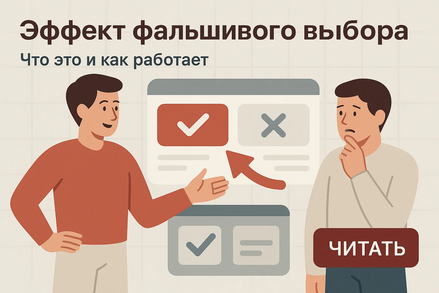 Эффект фальшивого выбора: как избежать ловушки дихотомии