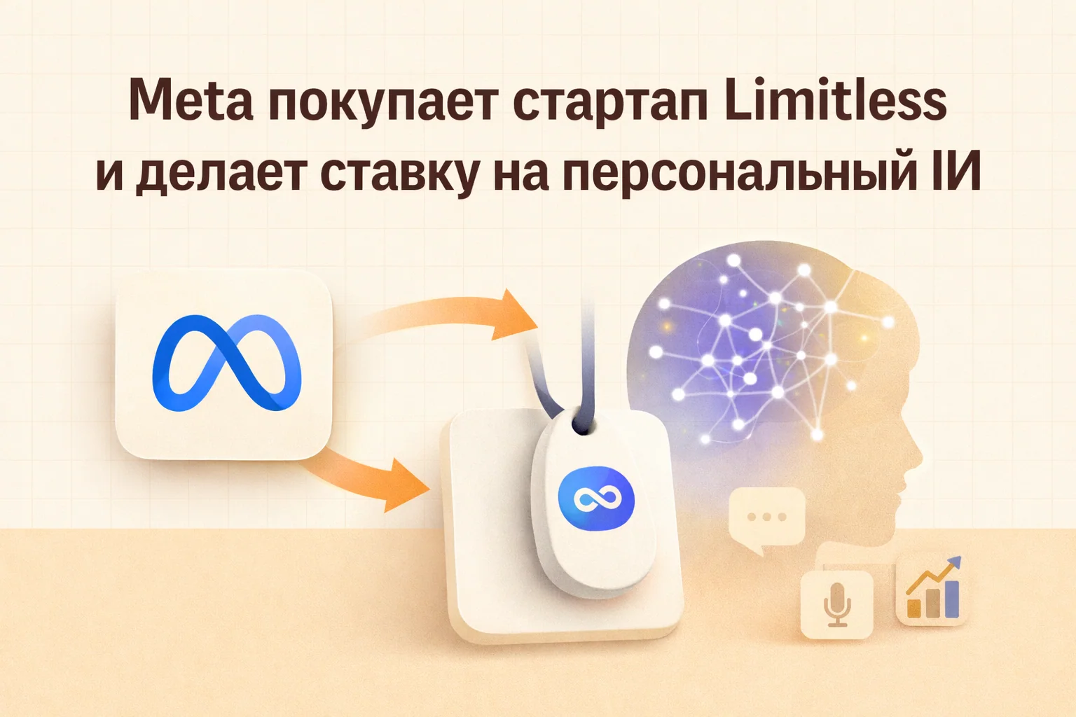 Персональный искусственный интеллект: ставка Meta и Limitless