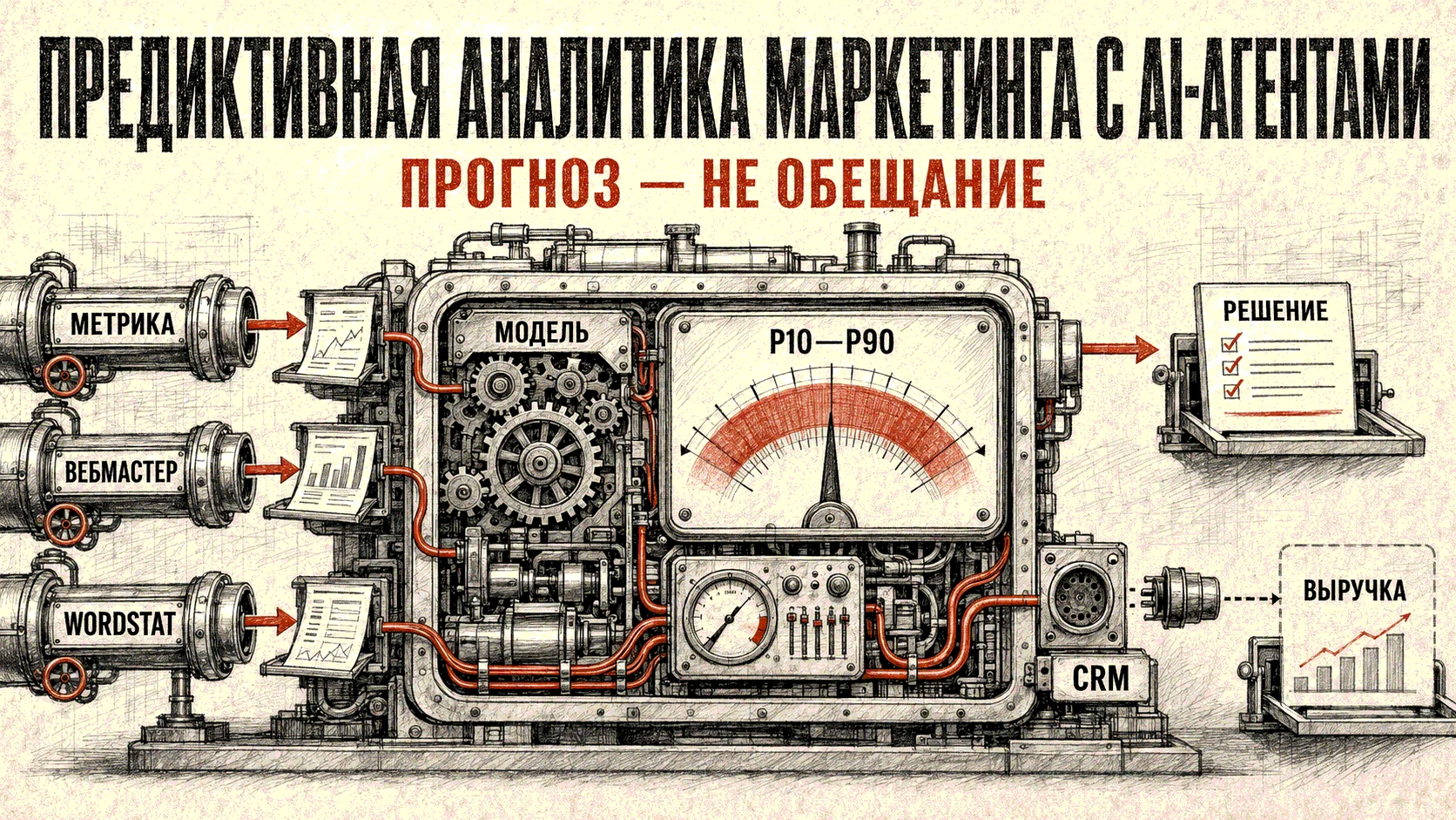 Предиктивная аналитика маркетинга с AI-агентами для бизнеса