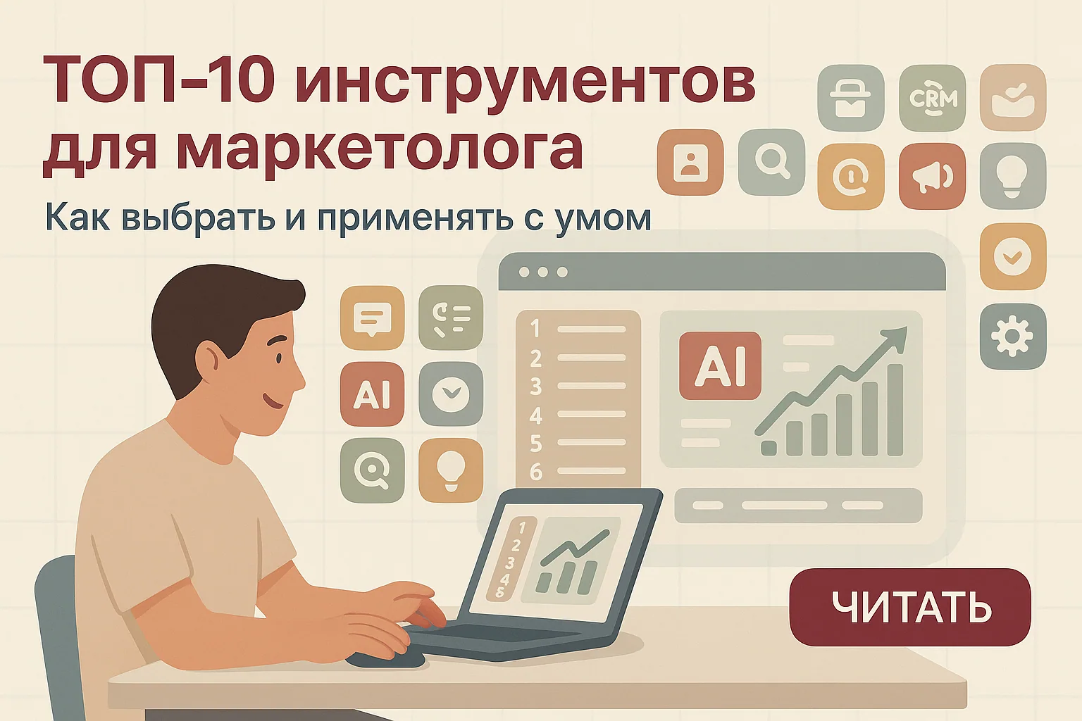 ТОП-10 инструментов для маркетолога: повысите эффективность работы | Блог Любови Черемисиной