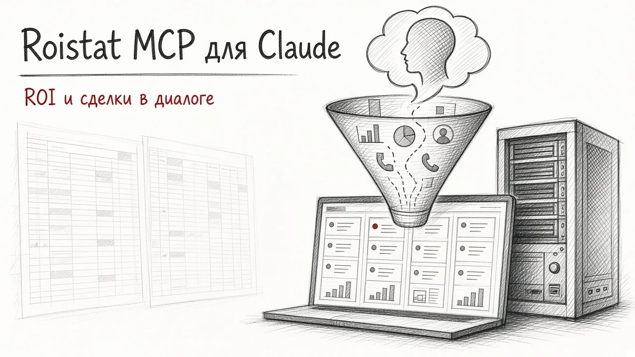 Roistat MCP: как дать Claude доступ к сквозной аналитике