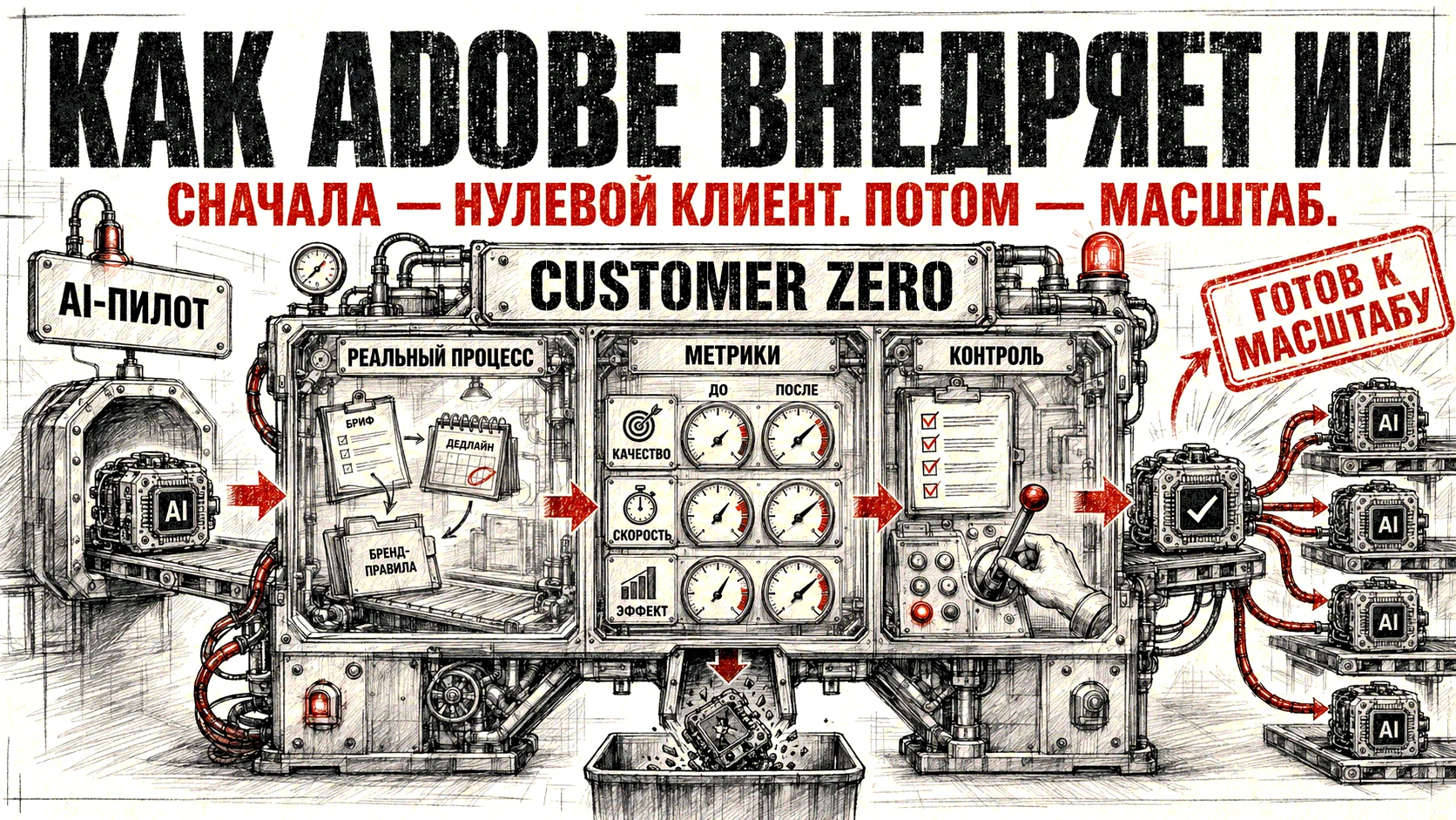 Внедрение искусственного интеллекта: стратегия Adobe