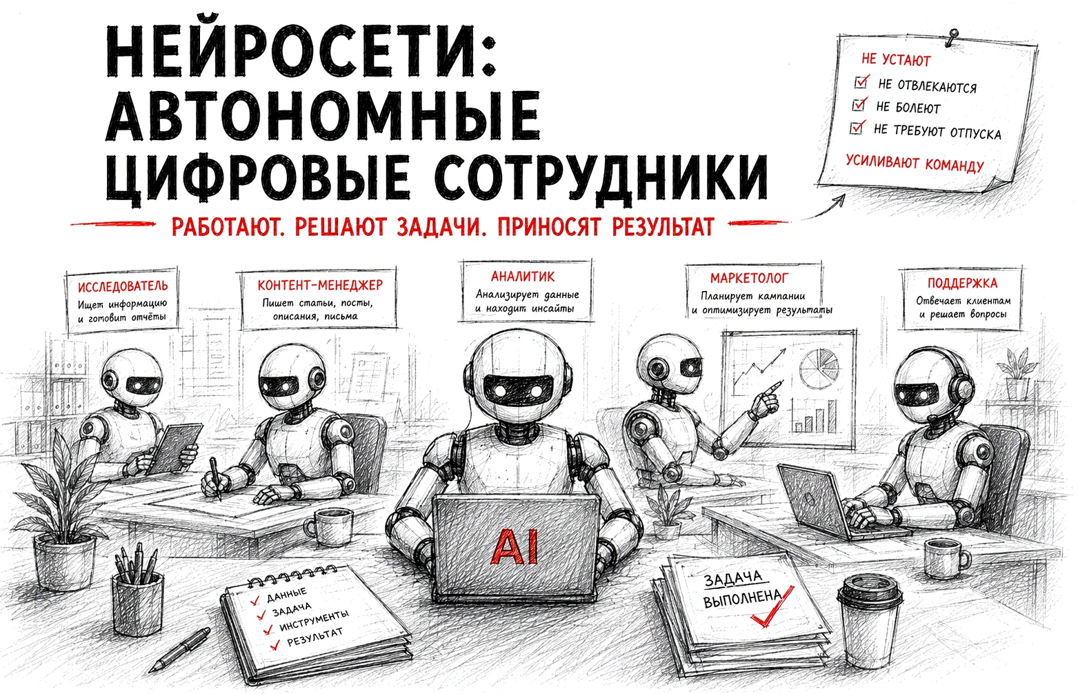 Нейросети как цифровые сотрудники: AI-агенты в маркетинге