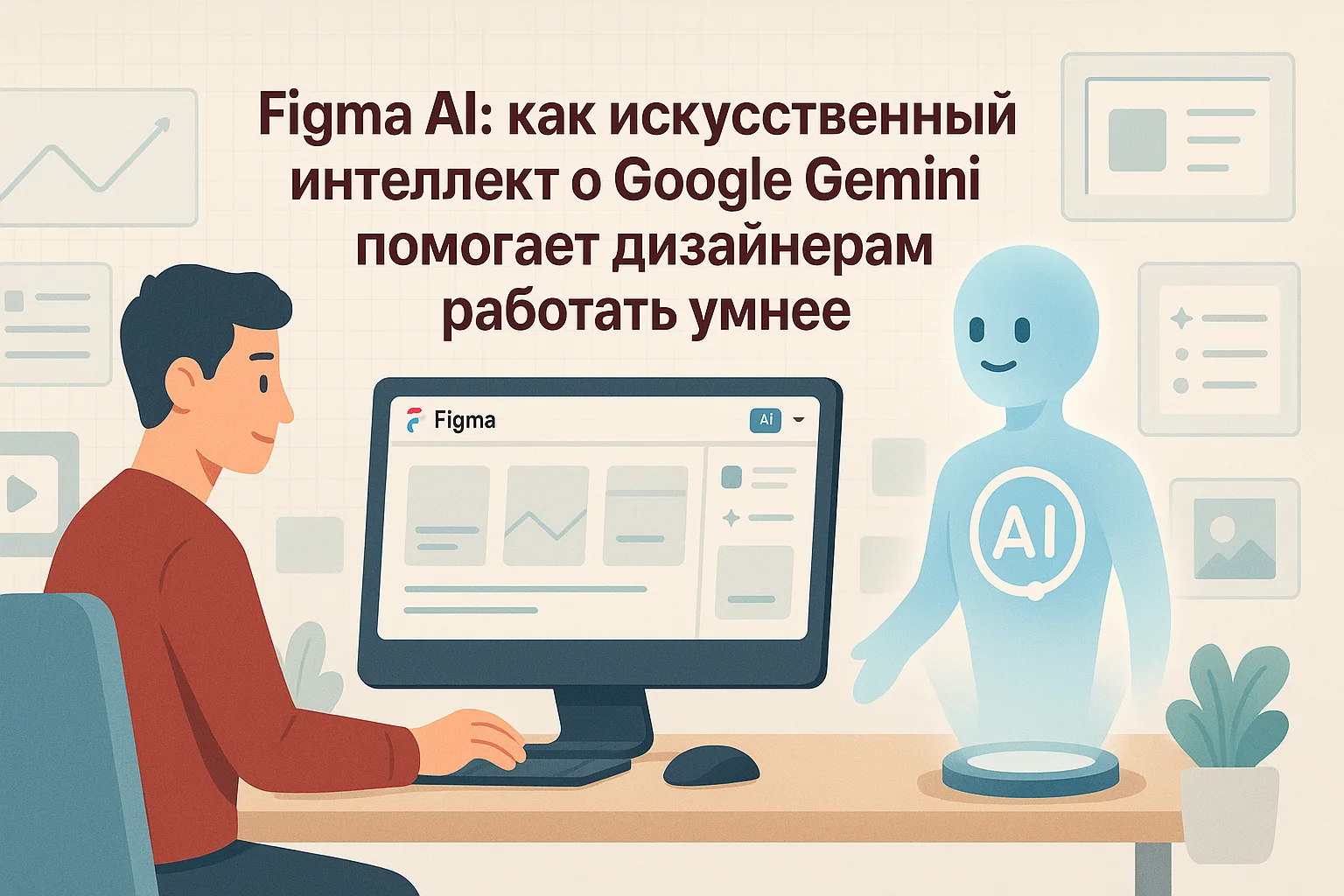 Figma AI и Google Gemini: как искусственный интеллект меняет дизайн и код