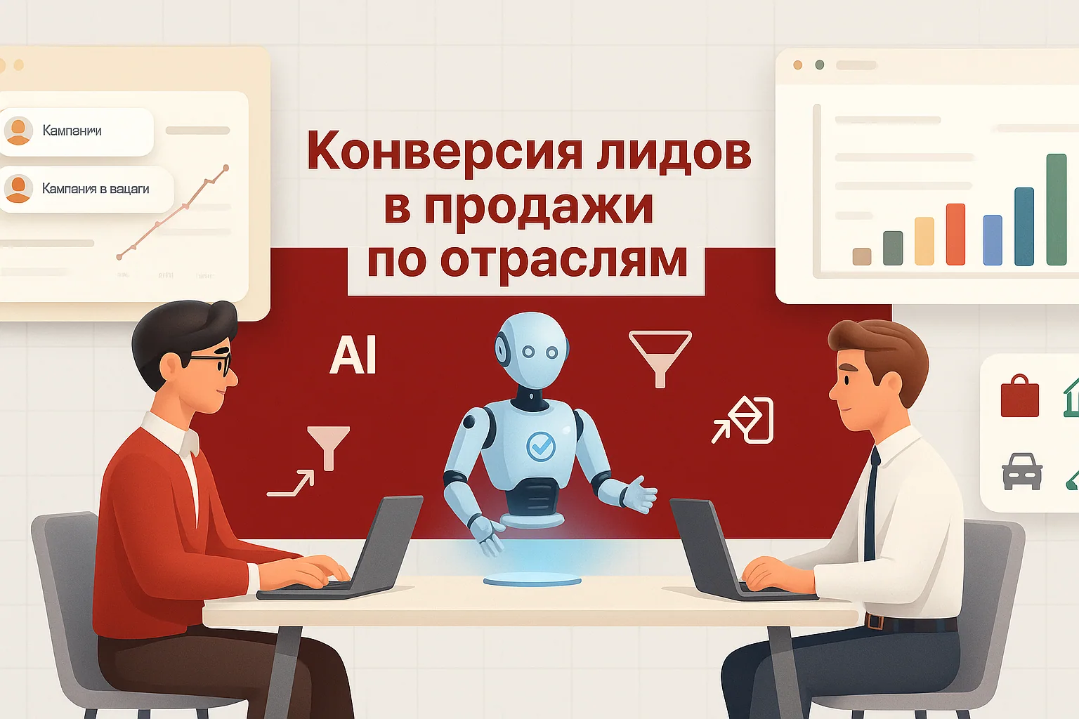 Конверсия лидов в продажи: показатели по отраслям и стратегии повышения