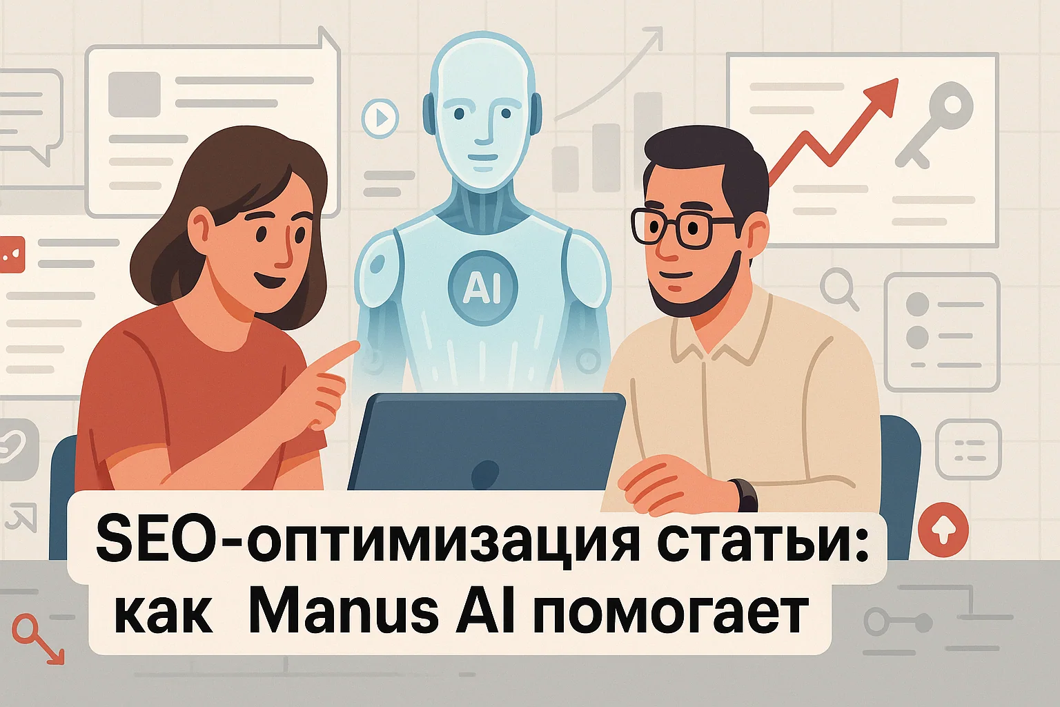 SEO оптимизация статей с Manus AI: как работает агент для оптимизации текста