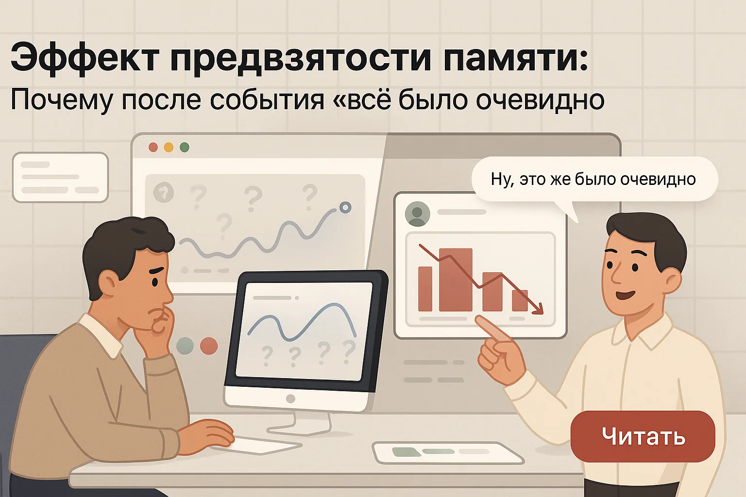 Эффект предвзятости памяти в маркетинге: Как когнитивное искажение влияет на бизнес-решения