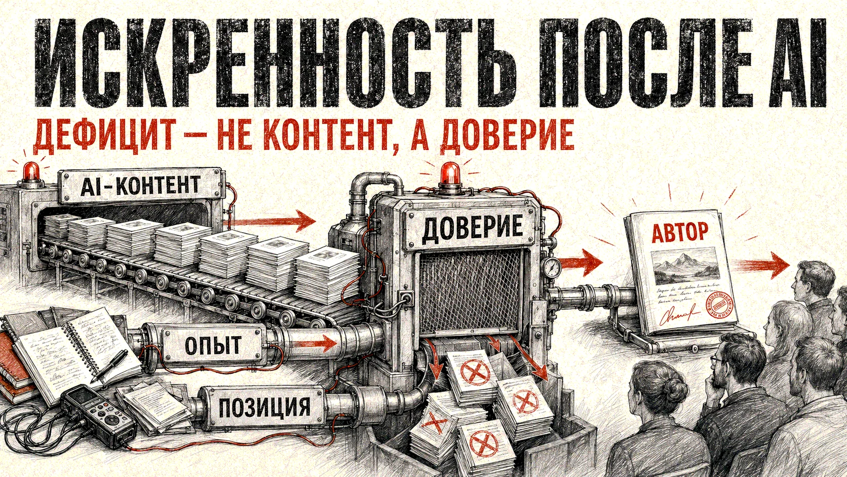 Контент-маркетинг после AI: как сохранить доверие бренда
