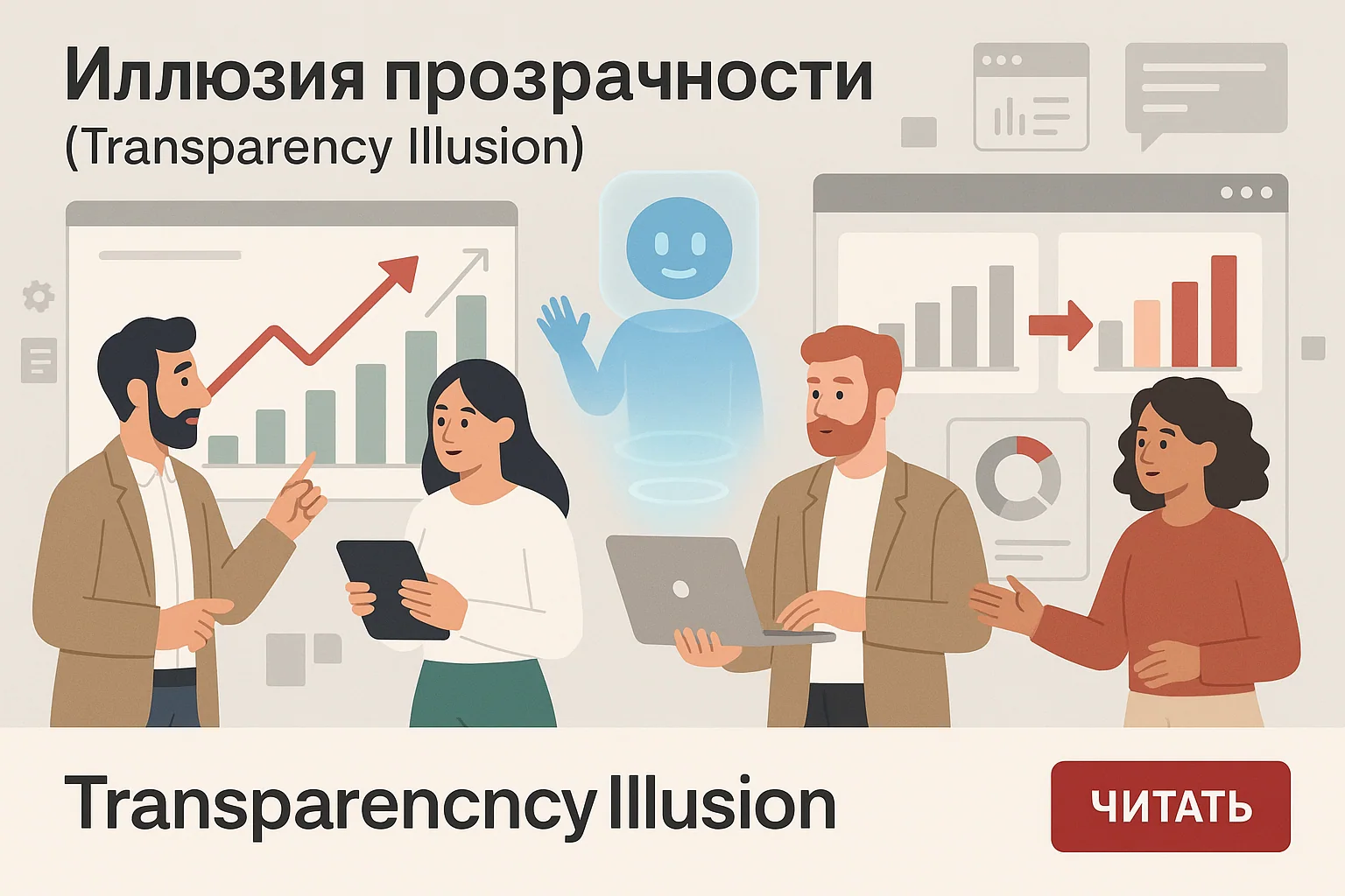 Иллюзия прозрачности: как она влияет на восприятие в маркетинге