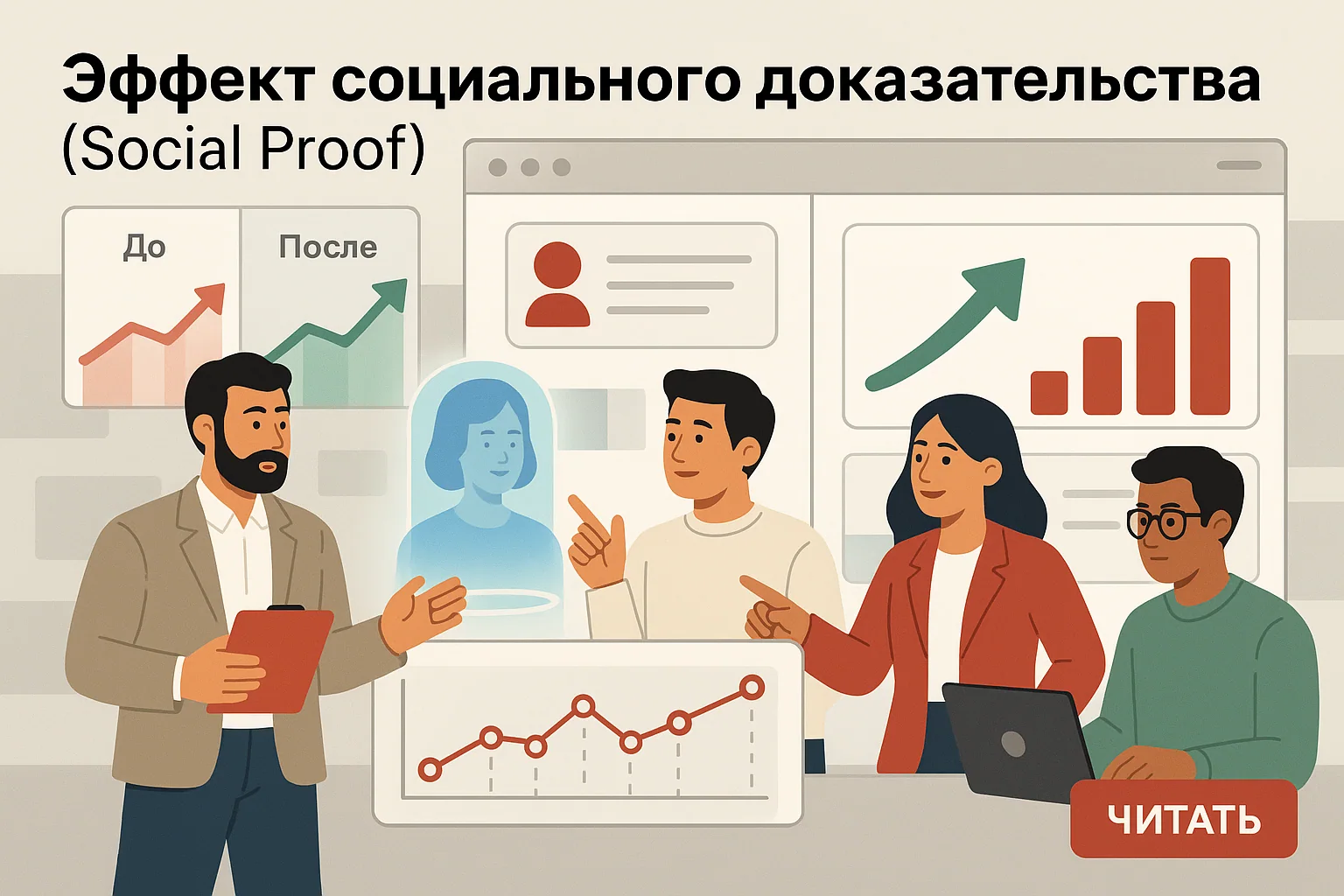 Эффект социального доказательства: как он влияет на решения