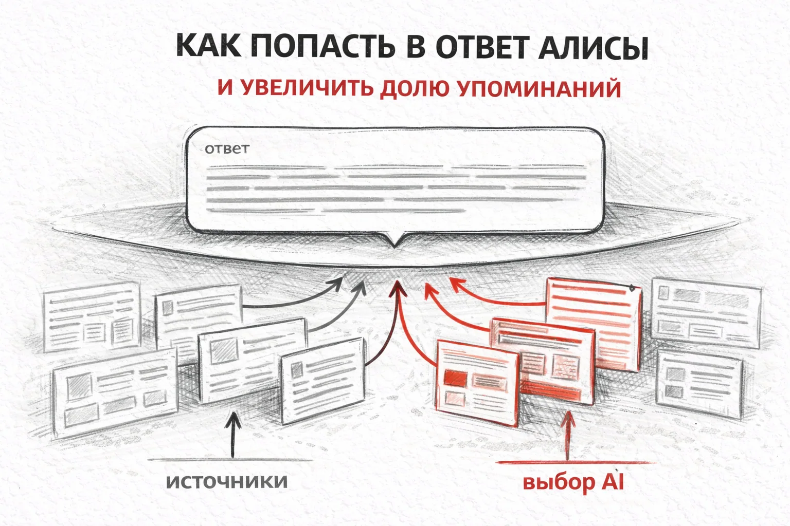Доля упоминаний в Алисе: как повысить видимость сайта в ИИ-поиске