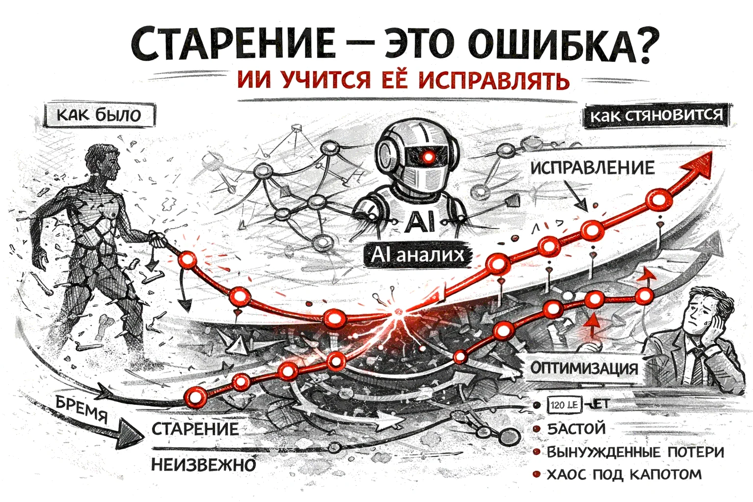 Старение клеток и рынок долголетия: прорыв нейросети MaxToki
