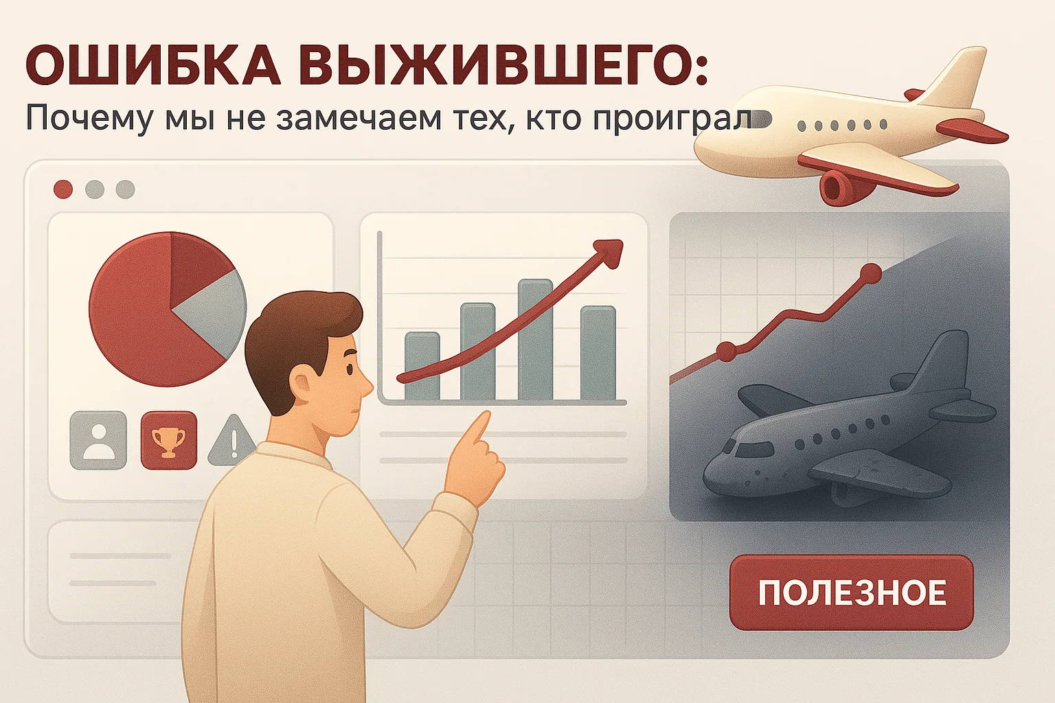 Ошибка выжившего — как когнитивное искажение влияет на маркетинговые выводы